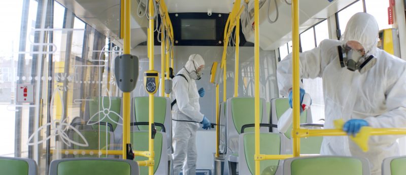 Dezinfekcia autobusov MHD a SAD